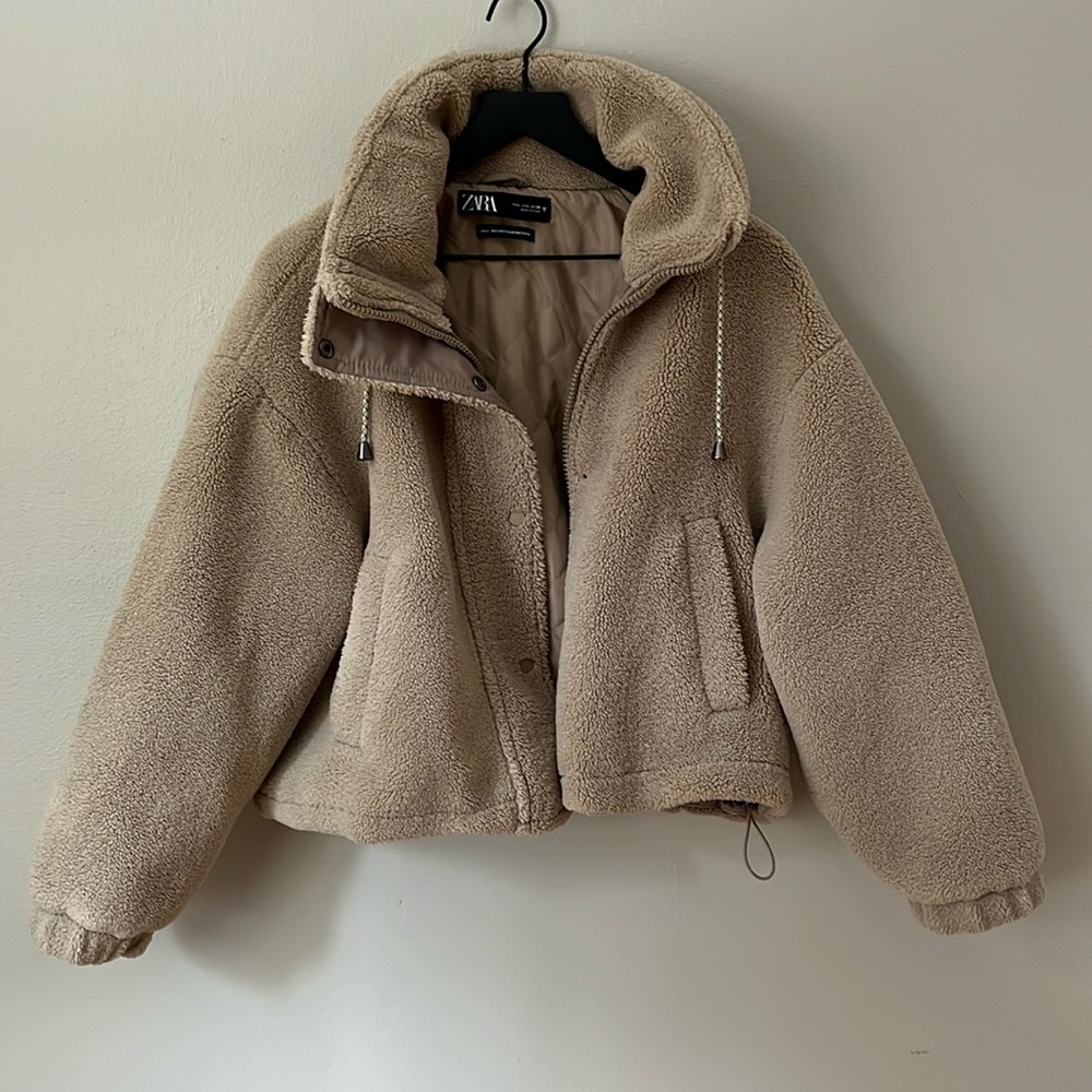 Faux Sherpa jacket